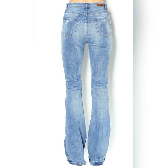 🛑LAST PAIR🛑 🌿BANK NYC Faded Flare Fit Jeans🌿 - Picture 2 of 6